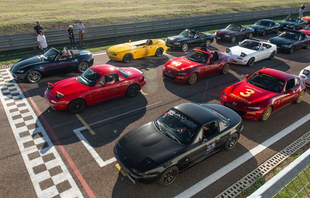Întâlnire de Cartea Recordurilor: peste 700 de exemplare Mazda MX-5 au fost prezente la un eveniment special în Italia - Poza 73