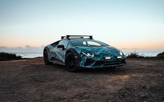 Viitorul Lamborghini Huracan Sterrato apare în noi imagini teaser
