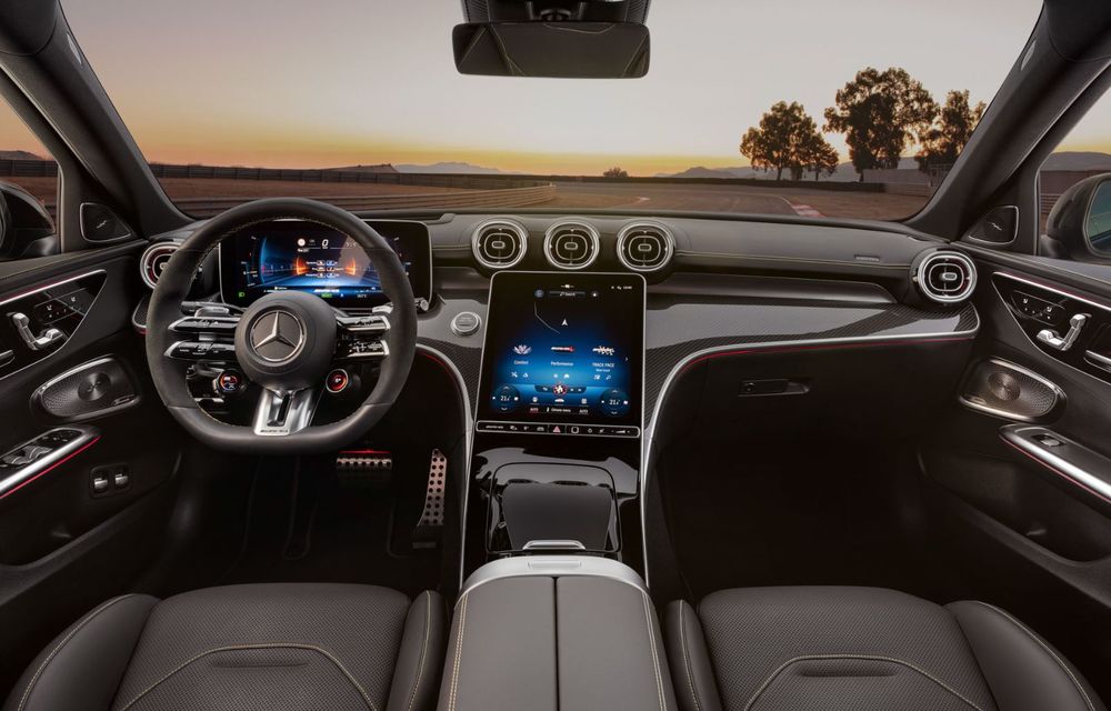 Noul Mercedes-AMG C63 S E Performance debutează cu 680 CP și motor plug-in hybrid - Poza 20