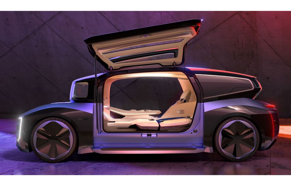 Volkswagen prezintă conceptul autonom Gen. Travel. Interior modular și uși gullwing - Poza 6