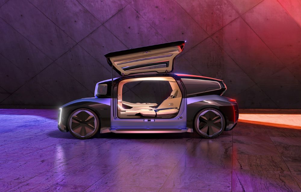 Volkswagen prezintă conceptul autonom Gen. Travel. Interior modular și uși gullwing - Poza 8