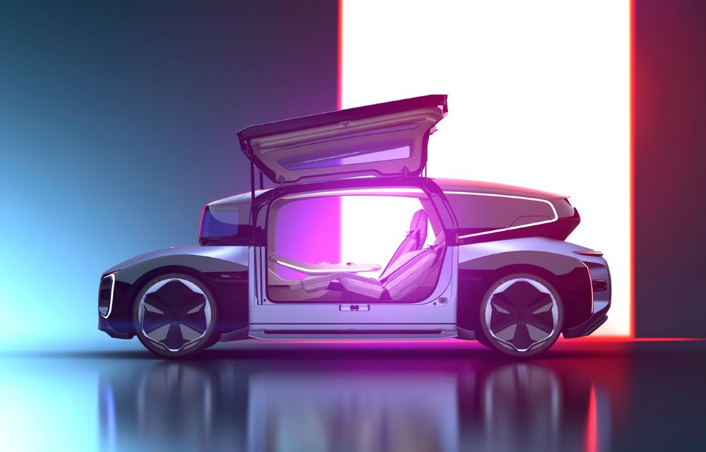 Volkswagen prezintă conceptul autonom Gen. Travel. Interior modular și uși gullwing - Poza 13