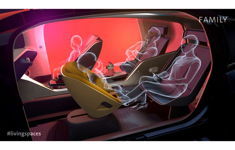 Volkswagen prezintă conceptul autonom Gen. Travel. Interior modular și uși gullwing - Poza 23