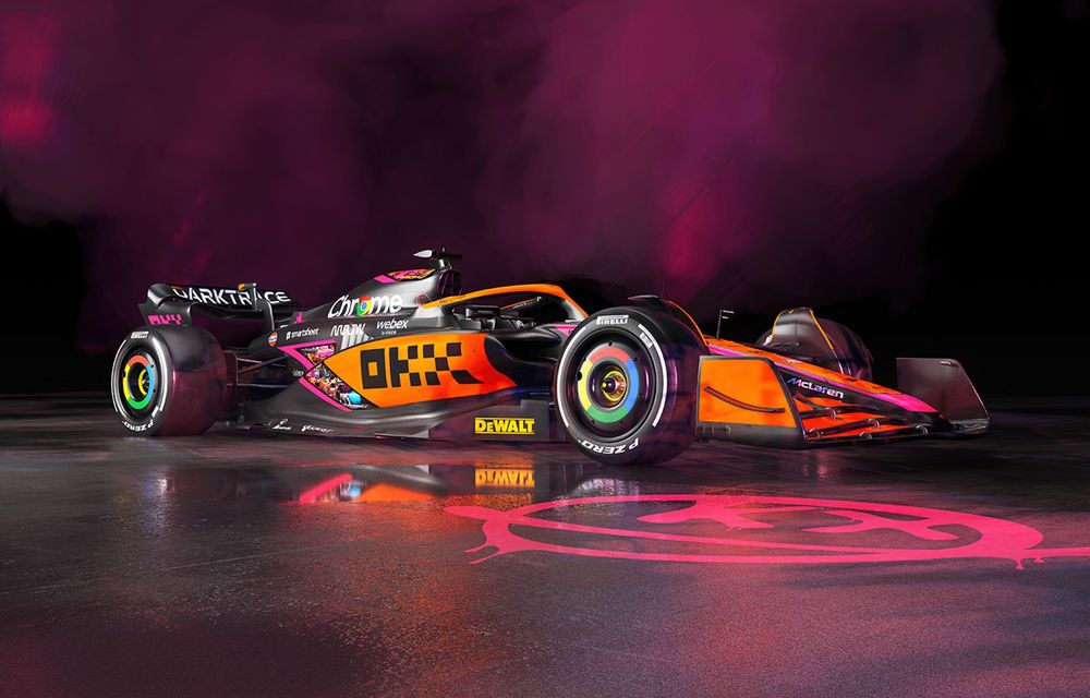 Formula 1: McLaren a pregătit o grafică specială pentru etapele din Singapore și Japonia - Poza 1