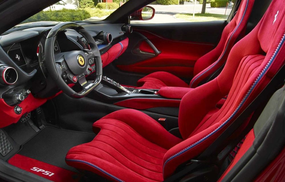 Noul Ferrari SP51: exemplar unicat bazat pe 812 GTS - Poza 8