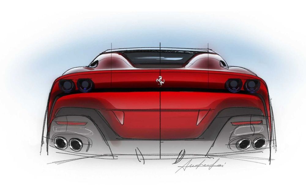 Noul Ferrari SP51: exemplar unicat bazat pe 812 GTS - Poza 16