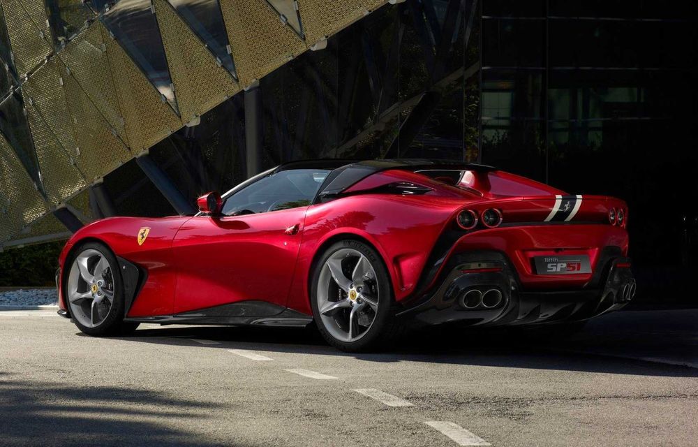 Noul Ferrari SP51: exemplar unicat bazat pe 812 GTS - Poza 2