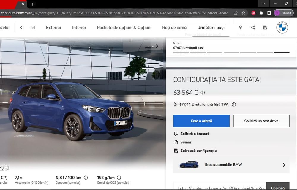 Redacția Automarket a configurat trei versiuni BMW X1. La ce prețuri am ajuns - Poza 15