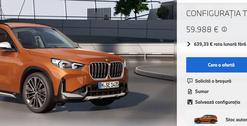 Redacția Automarket a configurat trei versiuni BMW X1. La ce prețuri am ajuns - Poza 10