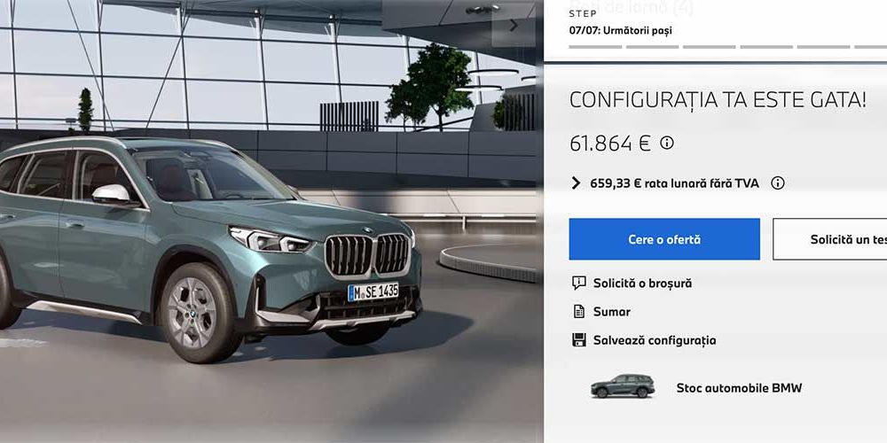 Redacția Automarket a configurat trei versiuni BMW X1. La ce prețuri am ajuns - Poza 2