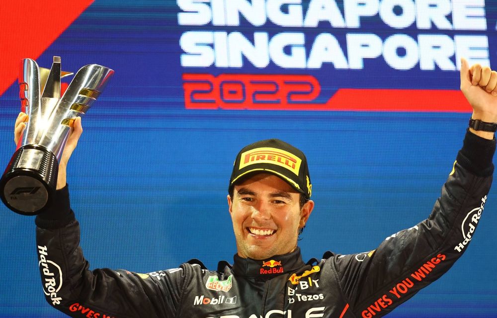 Sergio Perez, victorie în Singapore. Charles Leclerc a încheiat pe locul 2 - Poza 1