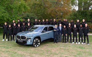 Jucătorii echipei de fotbal AC Milan au primit mașini BMW. X6 a fost cea mai cerută mașină