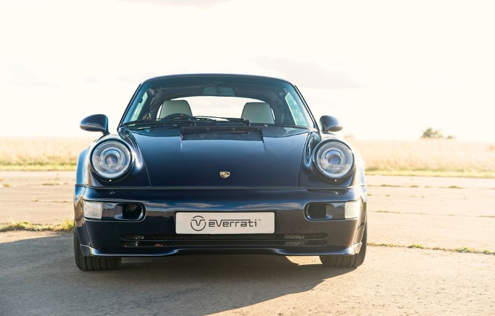Un Porsche 911 vechi de 30 de ani, transformat într-o mașină electrică de 500 de cai putere - Poza 2