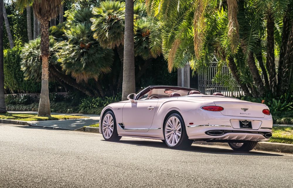 Ediție specială Bentley Continental GTC Beverly Hills: un omagiu adus epocii de aur a Hollywood-ului - Poza 3