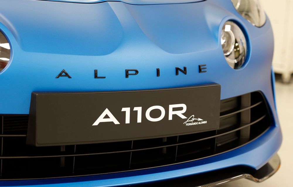 Ediția limitată Alpine A110 R Fernando Alonso: 32 de exemplare, preț de 148.000 de euro - Poza 14