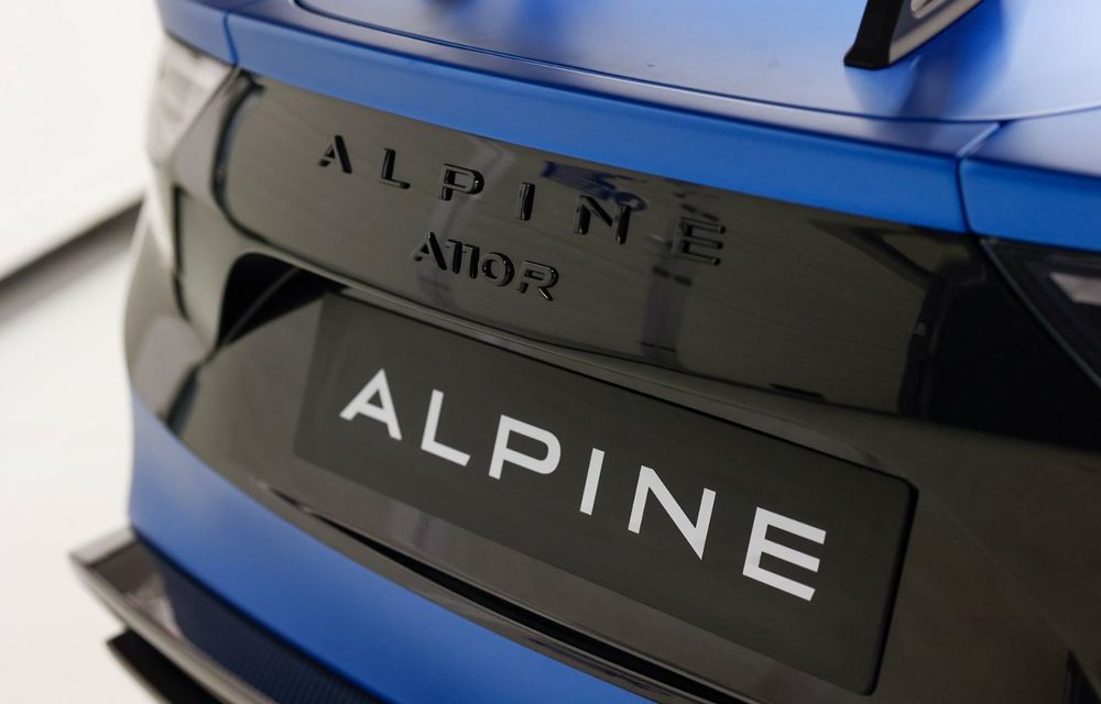 Ediția limitată Alpine A110 R Fernando Alonso: 32 de exemplare, preț de 148.000 de euro - Poza 19