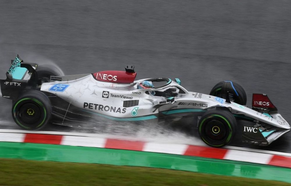 Formula 1 Japonia: George Russell, cel mai rapid în a doua sesiune de antrenamente libere - Poza 1