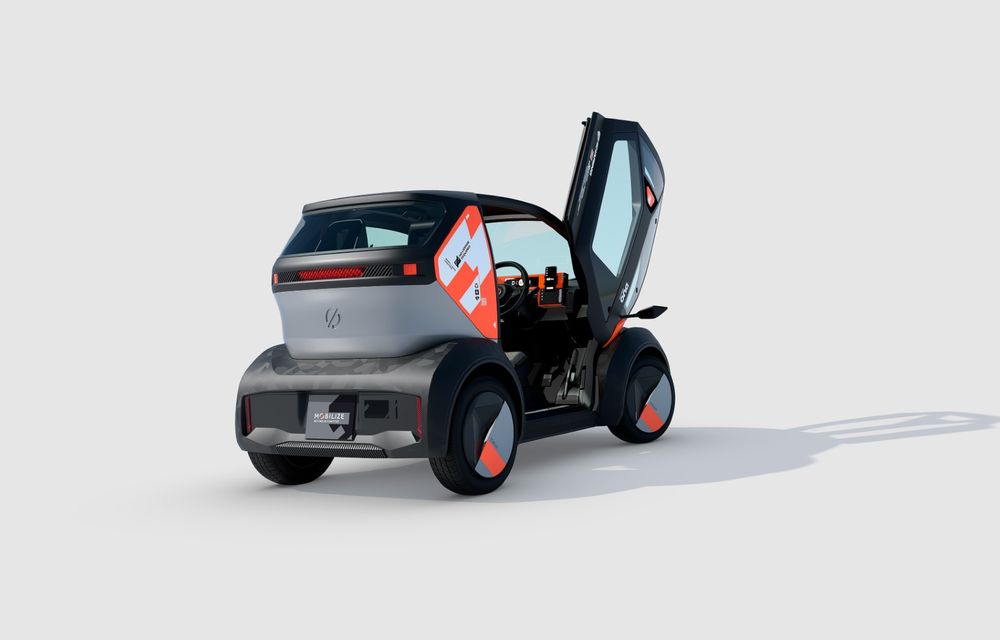 Renault prezintă un model electric de oraș al brandului Mobilize: Duo este înrudit cu Renault Twizy - Poza 9
