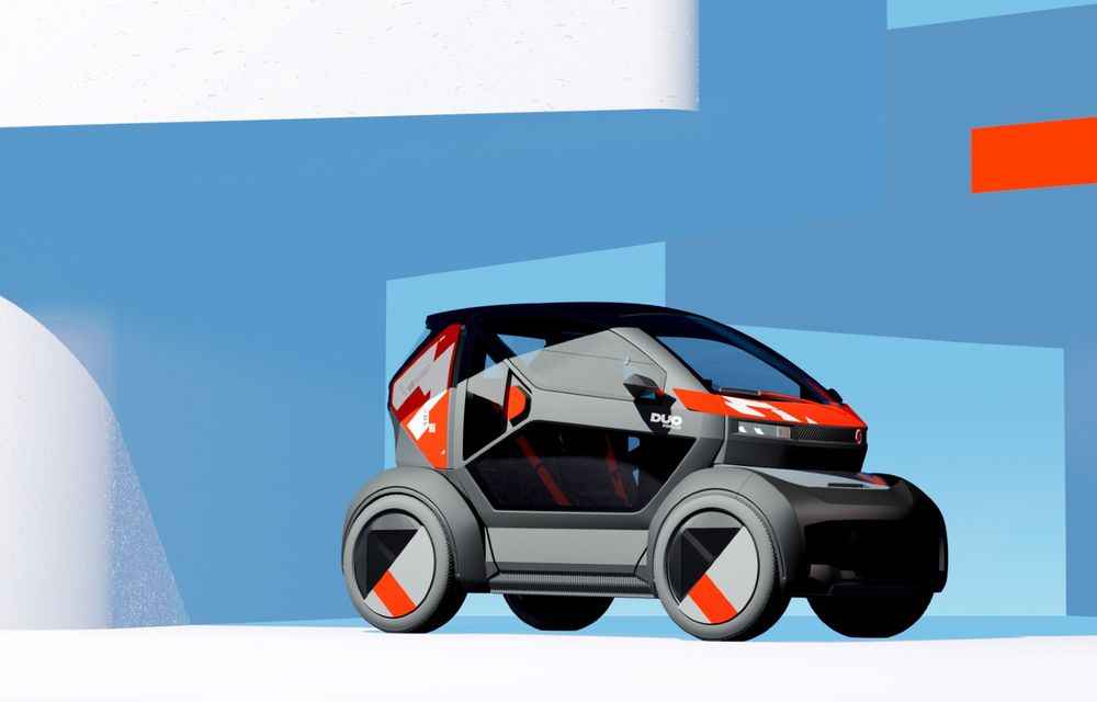 Renault prezintă un model electric de oraș al brandului Mobilize: Duo este înrudit cu Renault Twizy - Poza 4