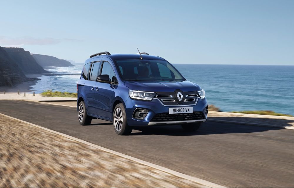 Noul Renault Kangoo Electric: monovolumul promite autonomie de 285 de kilometri - Poza 1