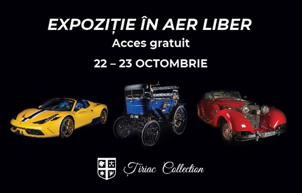 Țiriac Collection organizează o expoziție în aer liber, în perioada 22-23 octombrie. Accesul este gratuit - Poza 1