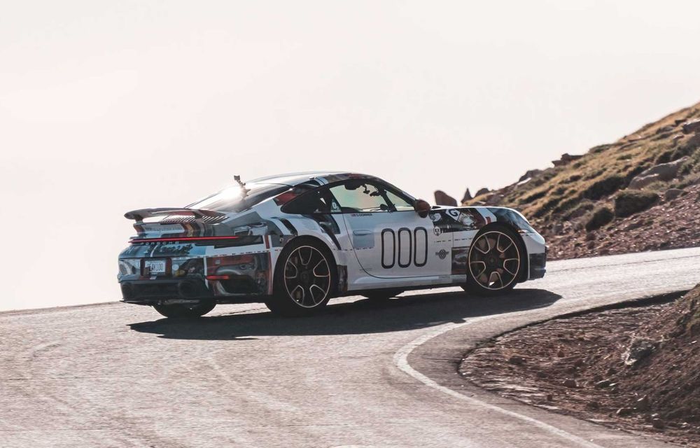 Porsche 911 Turbo S, record pentru mașinile de serie pe celebra urcare de la Pikes Peak - Poza 12