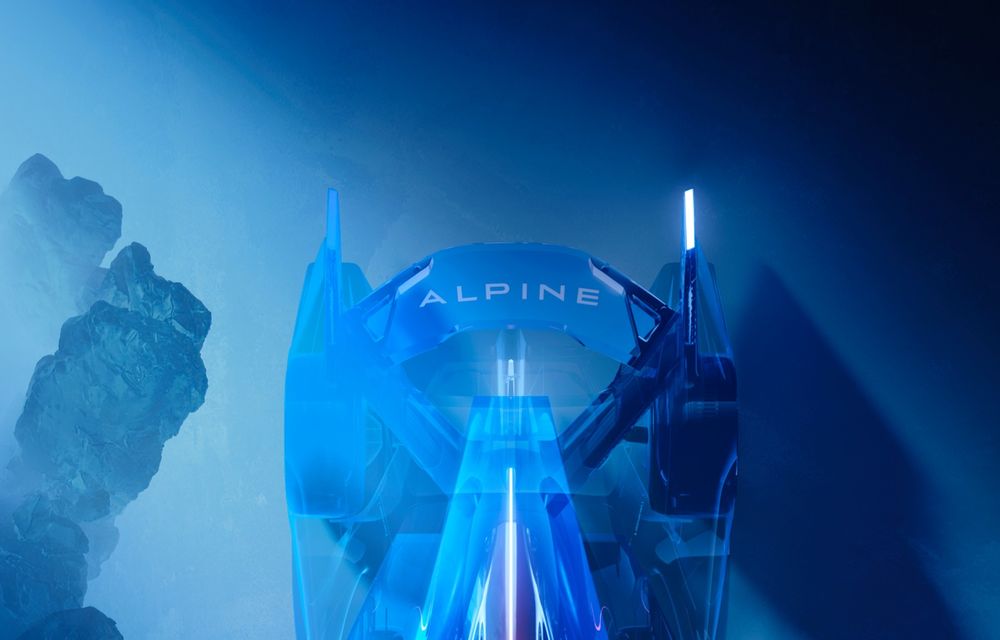 Alpine prezintă conceptul Alpenglow, un supercar din viitor cu motor pe bază de hidrogen - Poza 5