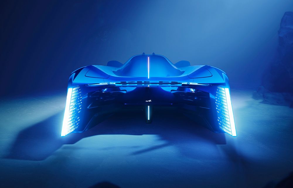 Alpine prezintă conceptul Alpenglow, un supercar din viitor cu motor pe bază de hidrogen - Poza 12