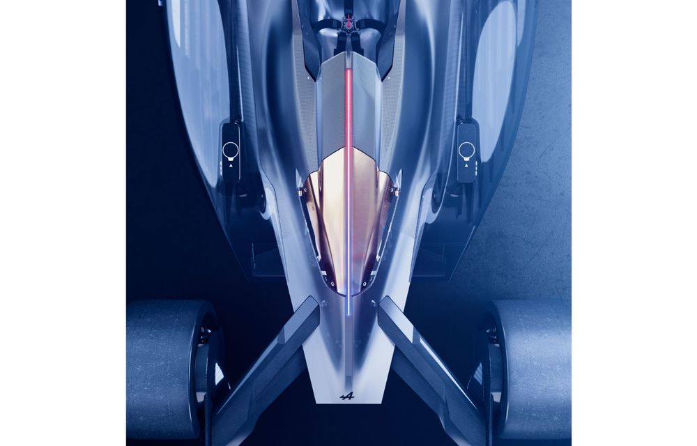 Alpine prezintă conceptul Alpenglow, un supercar din viitor cu motor pe bază de hidrogen - Poza 24
