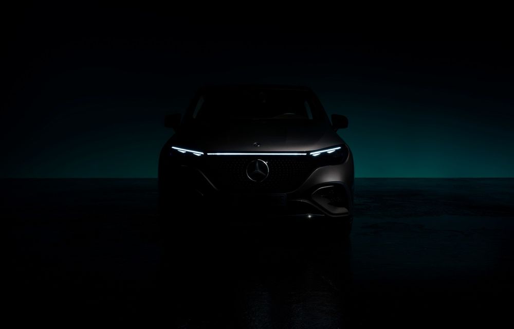 Ultimul teaser cu Mercedes-Benz EQE SUV. Debutul, în 16 octombrie - Poza 1