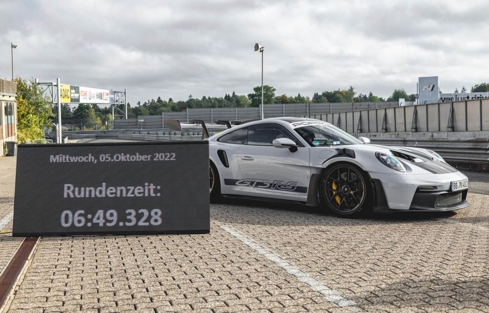 Noul Porsche 911 GT3 RS, mai rapid cu peste 10 secunde decât 911 GT3 pe Nurburgring - Poza 11
