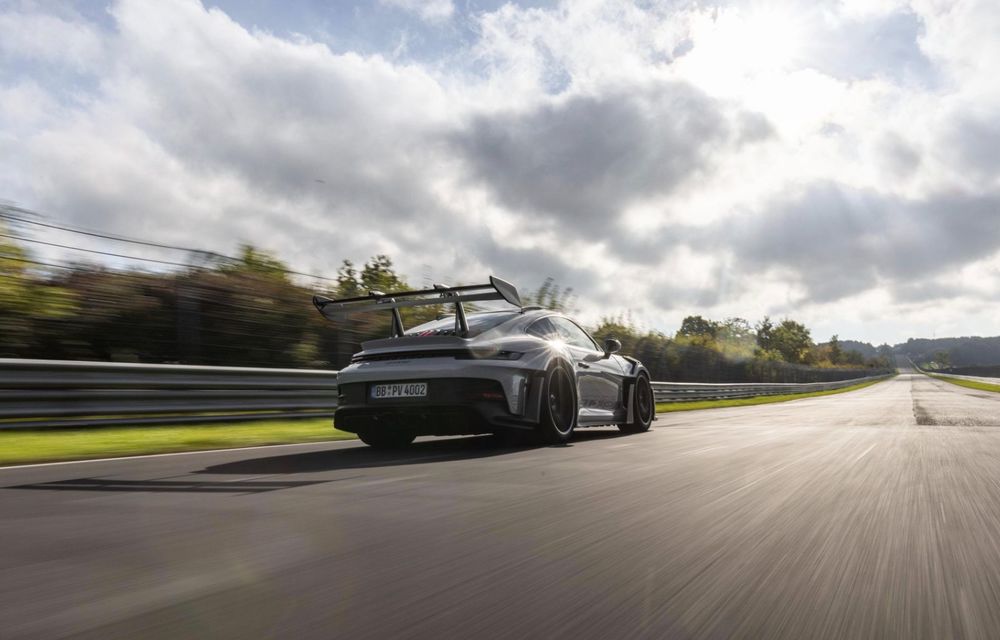 Noul Porsche 911 GT3 RS, mai rapid cu peste 10 secunde decât 911 GT3 pe Nurburgring - Poza 7