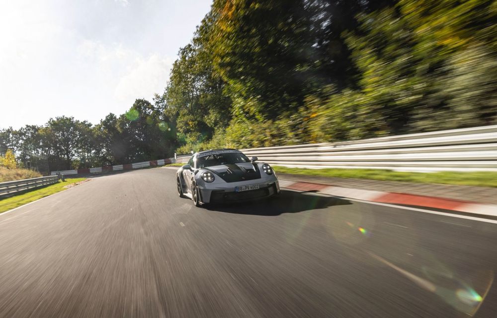 Noul Porsche 911 GT3 RS, mai rapid cu peste 10 secunde decât 911 GT3 pe Nurburgring - Poza 4