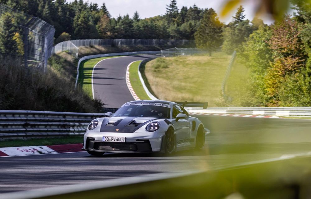 Noul Porsche 911 GT3 RS, mai rapid cu peste 10 secunde decât 911 GT3 pe Nurburgring - Poza 5