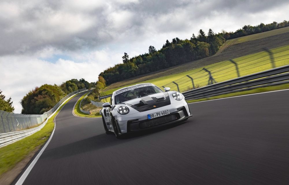 Noul Porsche 911 GT3 RS, mai rapid cu peste 10 secunde decât 911 GT3 pe Nurburgring - Poza 3