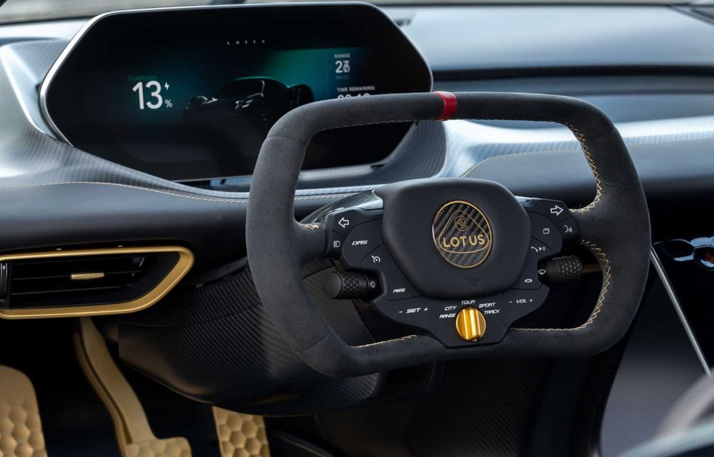 Noul Lotus Evija Fittipaldi: producție limitată și aluminiu reciclat dintr-un monopost de F1 - Poza 10