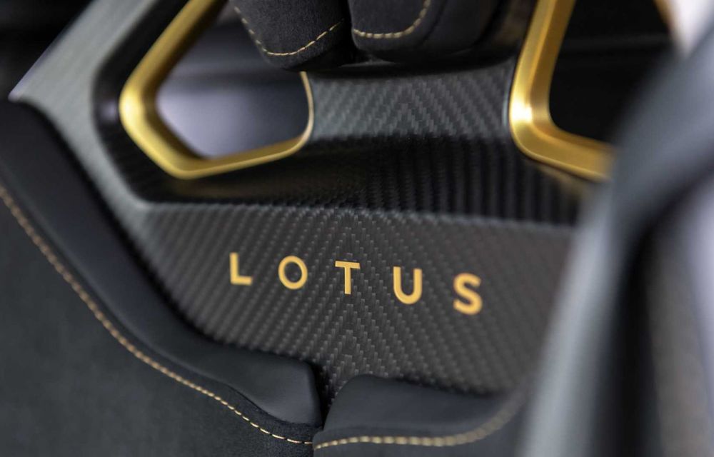 Noul Lotus Evija Fittipaldi: producție limitată și aluminiu reciclat dintr-un monopost de F1 - Poza 13