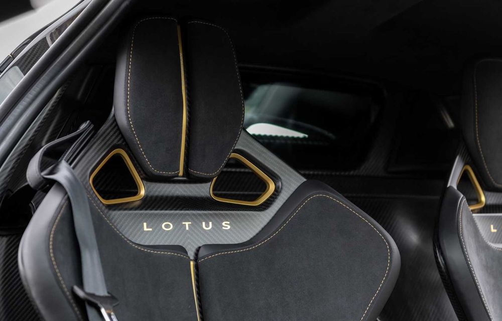 Noul Lotus Evija Fittipaldi: producție limitată și aluminiu reciclat dintr-un monopost de F1 - Poza 12