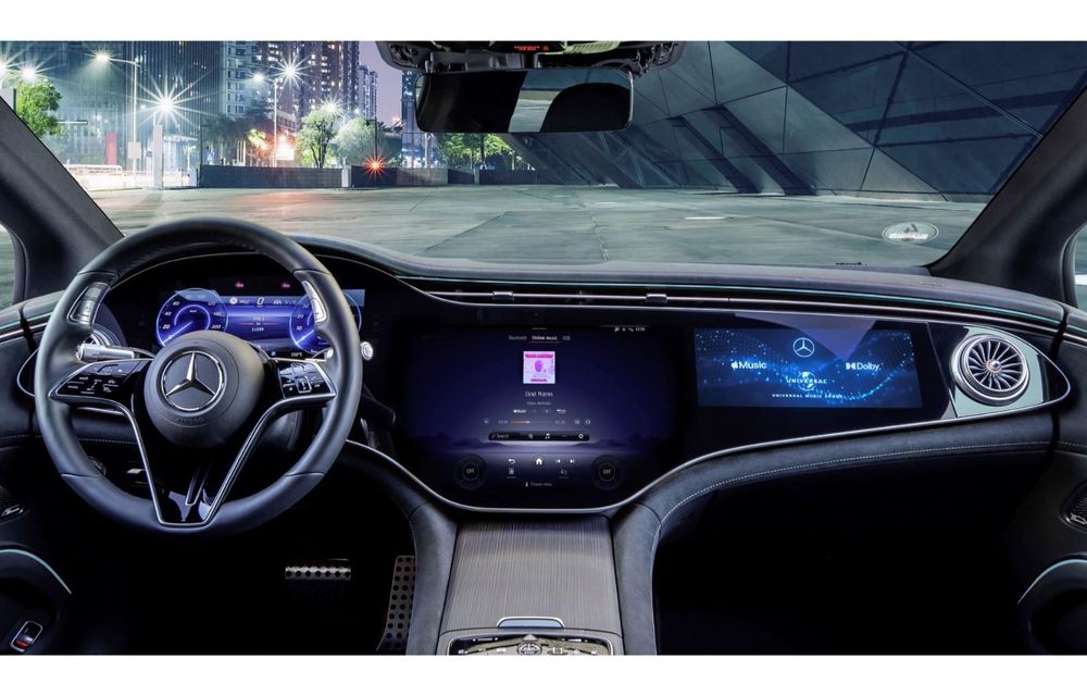 Mercedes-Benz anunță un parteneriat cu Apple Music și Universal pentru sisteme audio 3D și 4D - Poza 1
