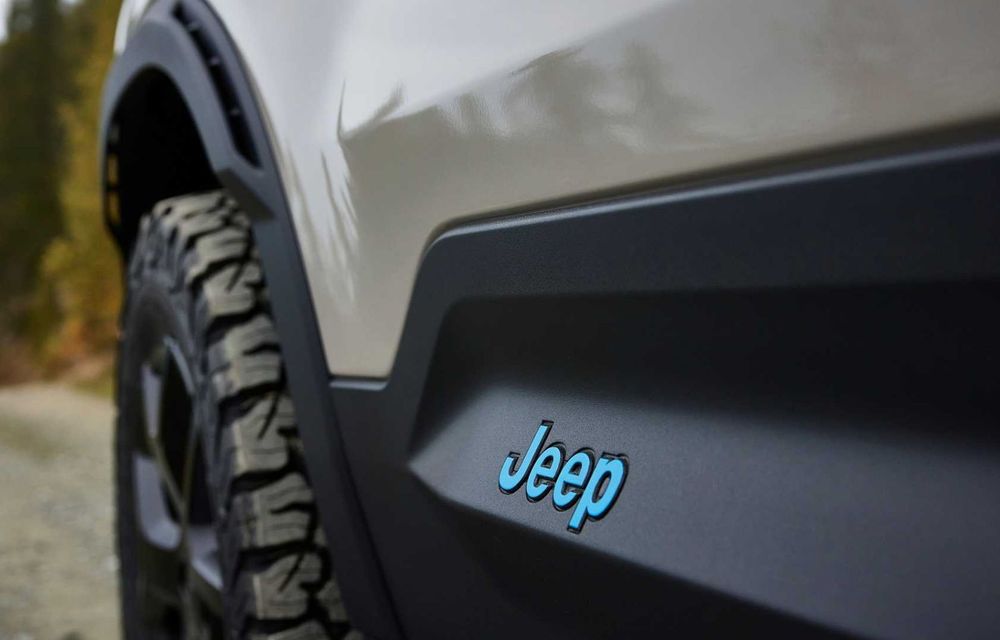 Proaspăt lansatul Jeep Avenger are deja un concept: o versiune cu 4x4 - Poza 5