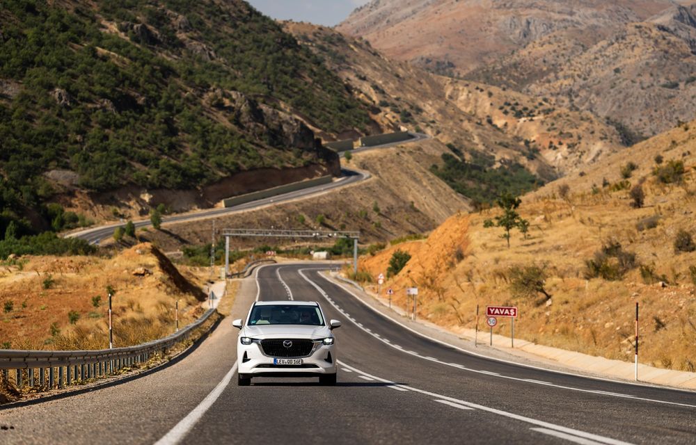 REPORTAJ: Am condus Mazda CX-60 pe cele mai periculoase drumuri din Turcia - Poza 78