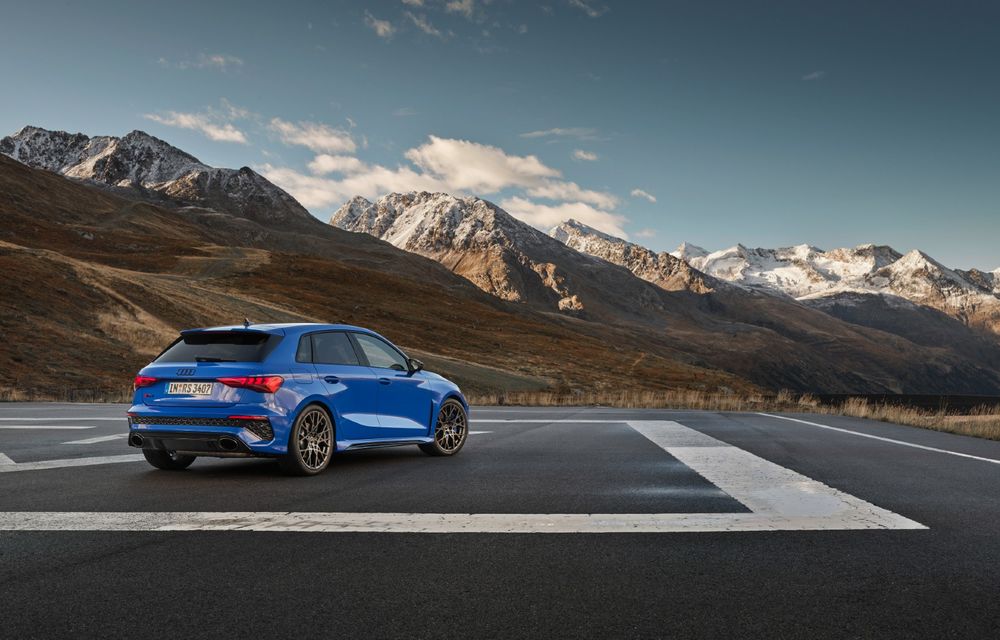 Noul Audi RS3 Performance: viteză maximă de 300 de km/h și producție de 300 de exemplare - Poza 57