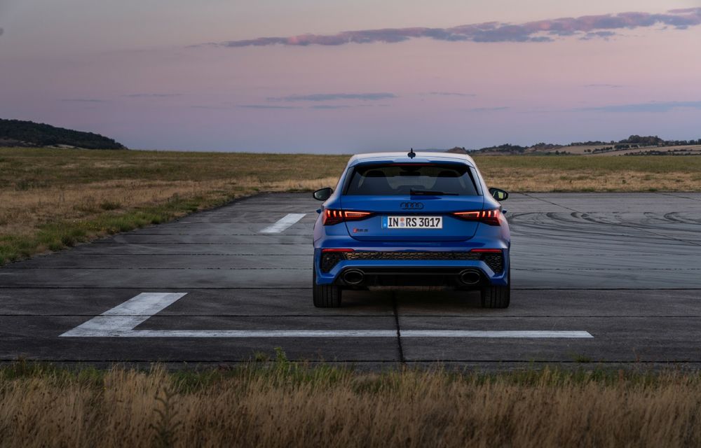 Noul Audi RS3 Performance: viteză maximă de 300 de km/h și producție de 300 de exemplare - Poza 70