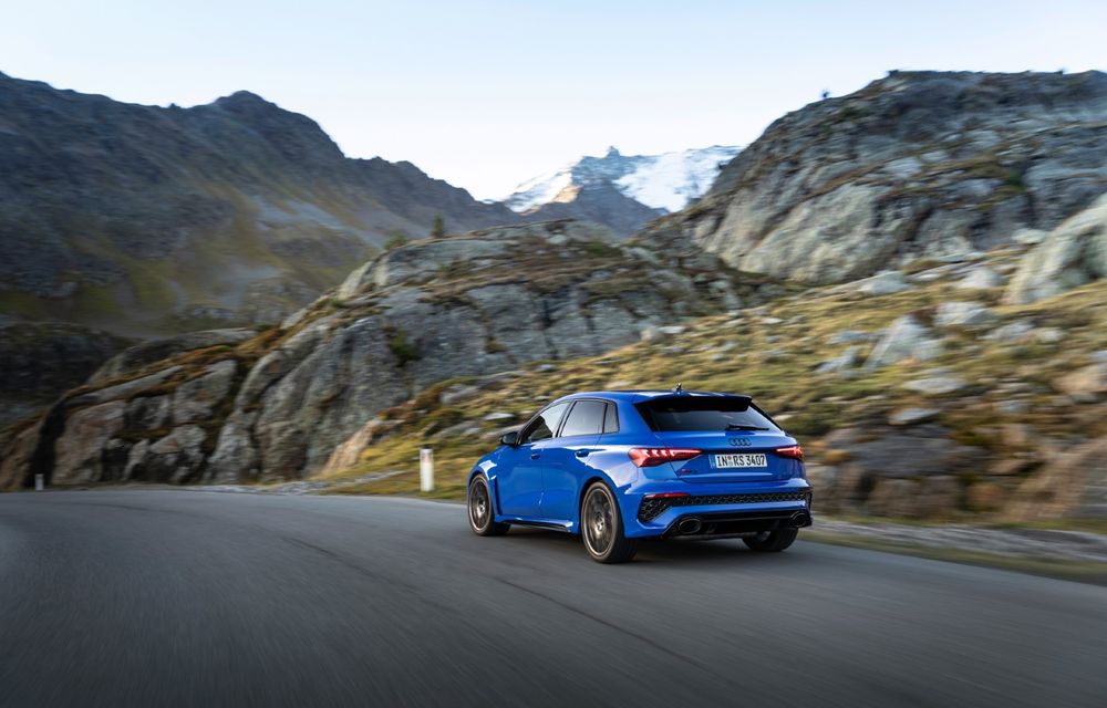 Noul Audi RS3 Performance: viteză maximă de 300 de km/h și producție de 300 de exemplare - Poza 75