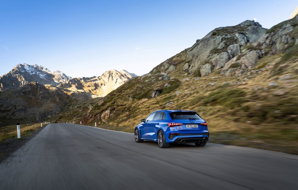 Noul Audi RS3 Performance: viteză maximă de 300 de km/h și producție de 300 de exemplare - Poza 76