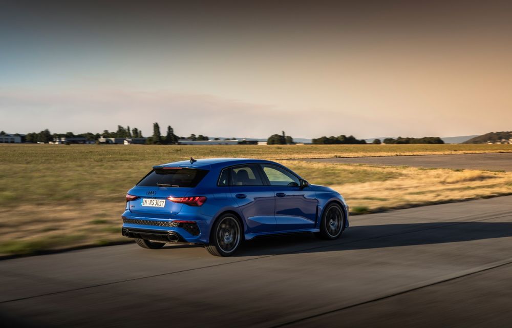Noul Audi RS3 Performance: viteză maximă de 300 de km/h și producție de 300 de exemplare - Poza 80