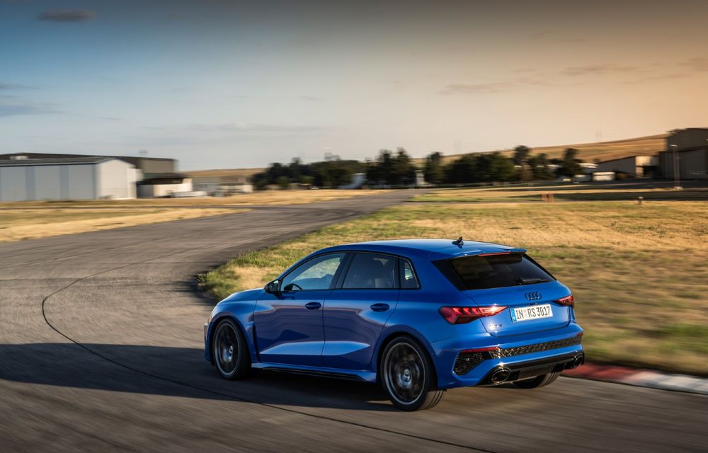 Noul Audi RS3 Performance: viteză maximă de 300 de km/h și producție de 300 de exemplare - Poza 83