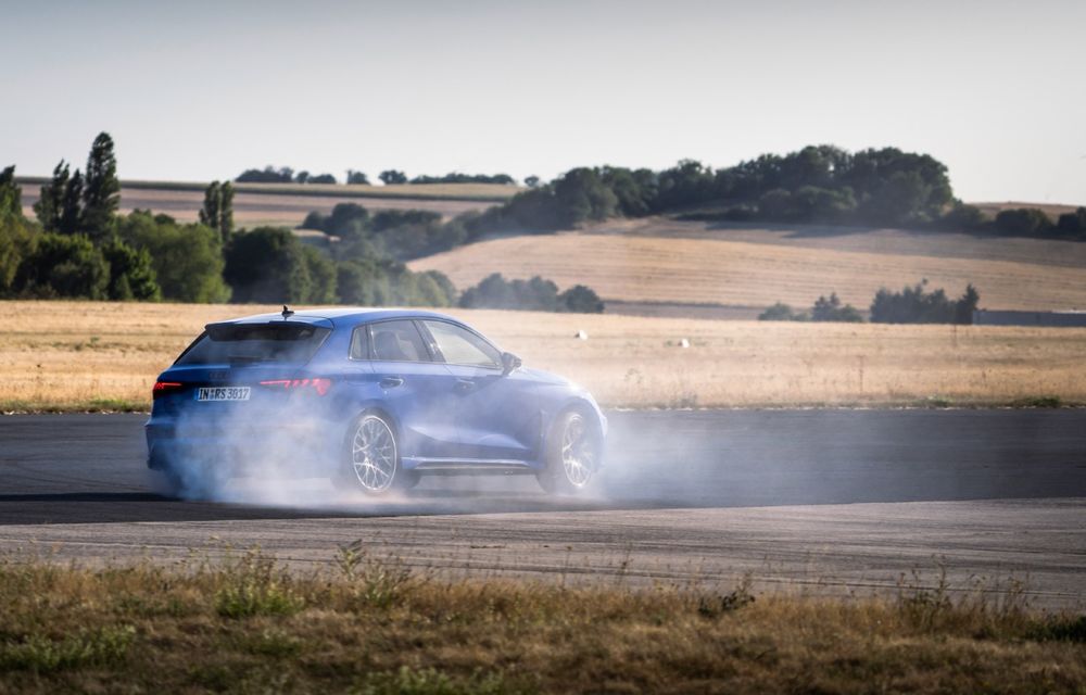 Noul Audi RS3 Performance: viteză maximă de 300 de km/h și producție de 300 de exemplare - Poza 84