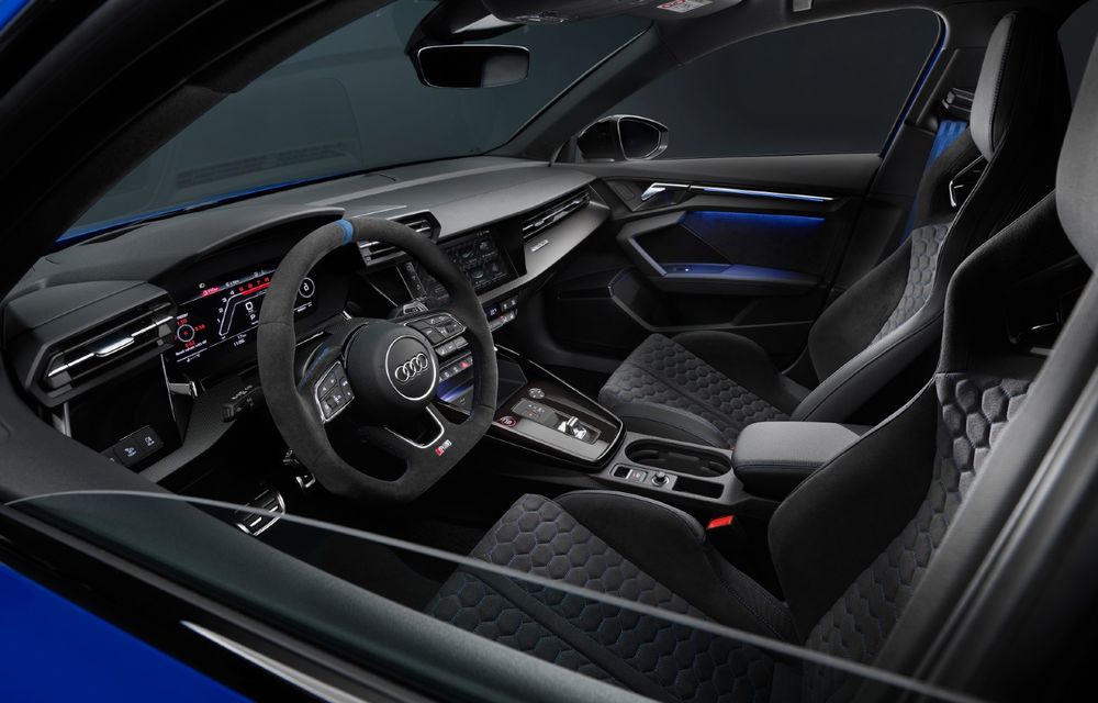 Noul Audi RS3 Performance: viteză maximă de 300 de km/h și producție de 300 de exemplare - Poza 133