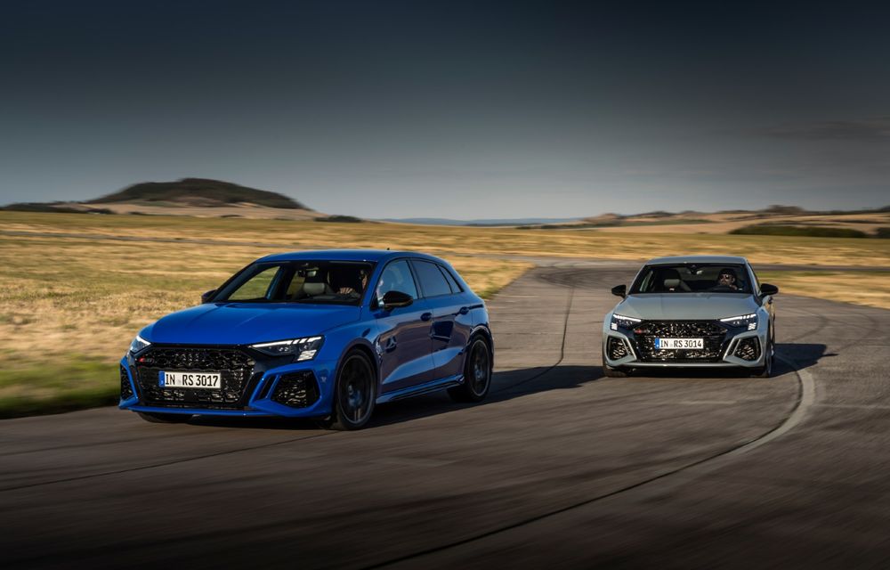Noul Audi RS3 Performance: viteză maximă de 300 de km/h și producție de 300 de exemplare - Poza 3